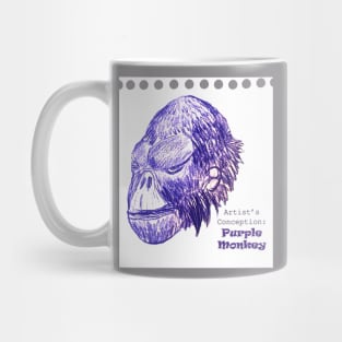 Purple Monkey, Public Menace! Mug